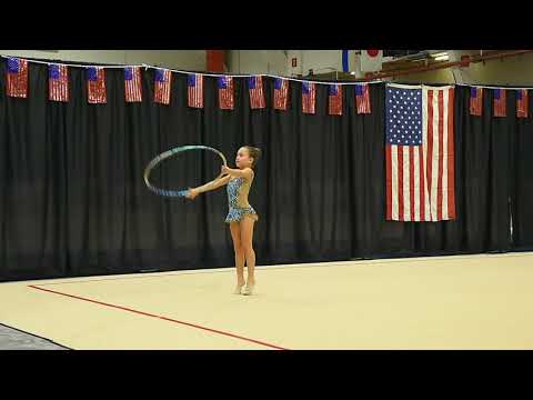 Diana Bushueva Hoop 2018 05 28 Open Championship Lake Placid