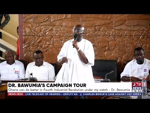 Bawumia's Campaign: Ghana can do better in 4th Industrial Revolution under my watch - Dr. Bawumia