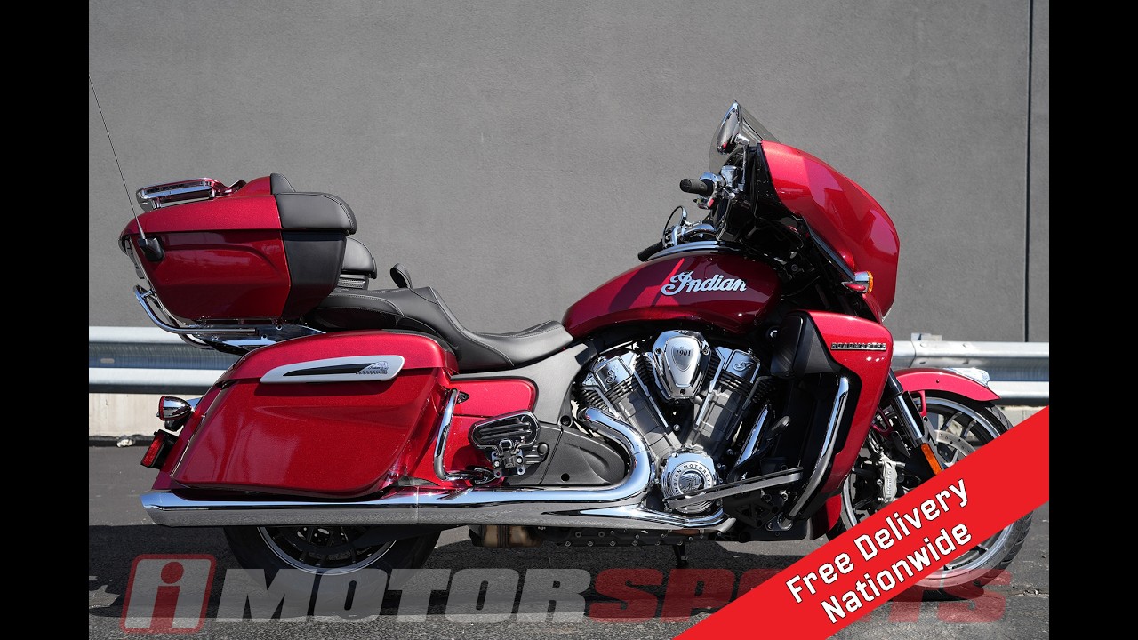 2025 Indian Motorcycle® Roadmaster® PowerPlus Limited Sunset Red Metallic Stock# A11237