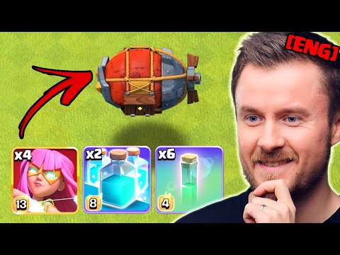 Forgotten EASIEST and BEST Strategy Returns - Super Archer Blimp in Clash of Clans