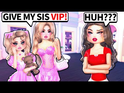 Spoiled Sisters *DEMANDED VIP* in Dress to Impress!