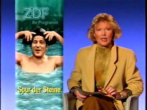 ZDF Ansage "Spur der Steine" 01.10.1990