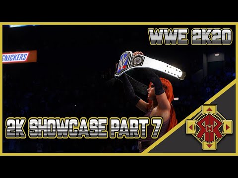 WWE 2K20 2K Showcase Walkthrough - Part 7 - 1st SmackDown Women's Champion - No Commentary