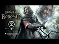 Video: Estatua Prime 1 Studio El Señor de los Anillos Boromir Bonus Ver. 51 cm