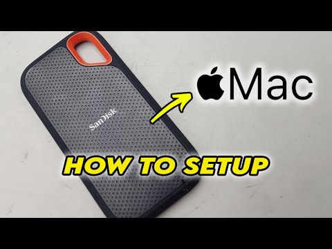 SanDisk Extreme Portable Drive: How To Install & Backup on Mac OS (Full Setup)
