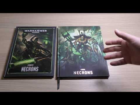 Old vs New - Necrons Codex Comparison (WH40K)