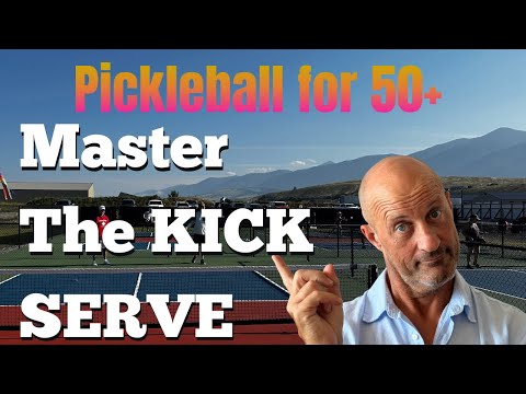 Advanced Pickleball for Over 50s: THE KICK SERVE!