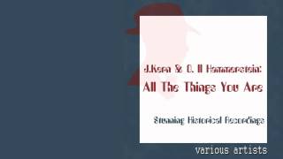 All the things you are - Various Artists