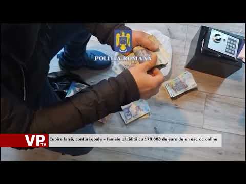 Iubire falsă, conturi goale – femeie păcălită cu 170.000 de euro de un escroc online