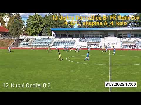 TJ Jiskra Domažlice B - FK Benešov