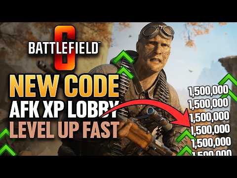 *AFK* BATTLEFIELD 6 XP FARM! ON FREE VERSION! AFTER PATCH! SOLO MAX WEAPONS & LEVELS FAST!