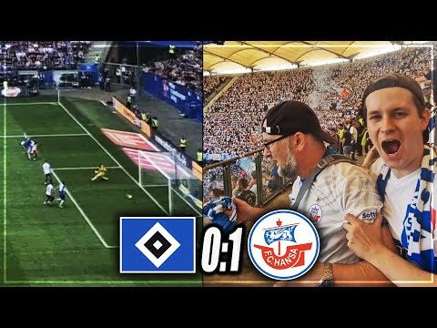 LAST MINUTE AUSWÄRTSSIEG! STADIONVLOG: HSV - Hansa Rostock | 10000 Hansa Fan Invasion | Stadion Vlog