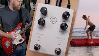 Video thumbnail for Milkman F-STOP - Reverb and Tremolo - SURF JAM INTRO - Kid surfs a center divide! by 60 Cycle Hum