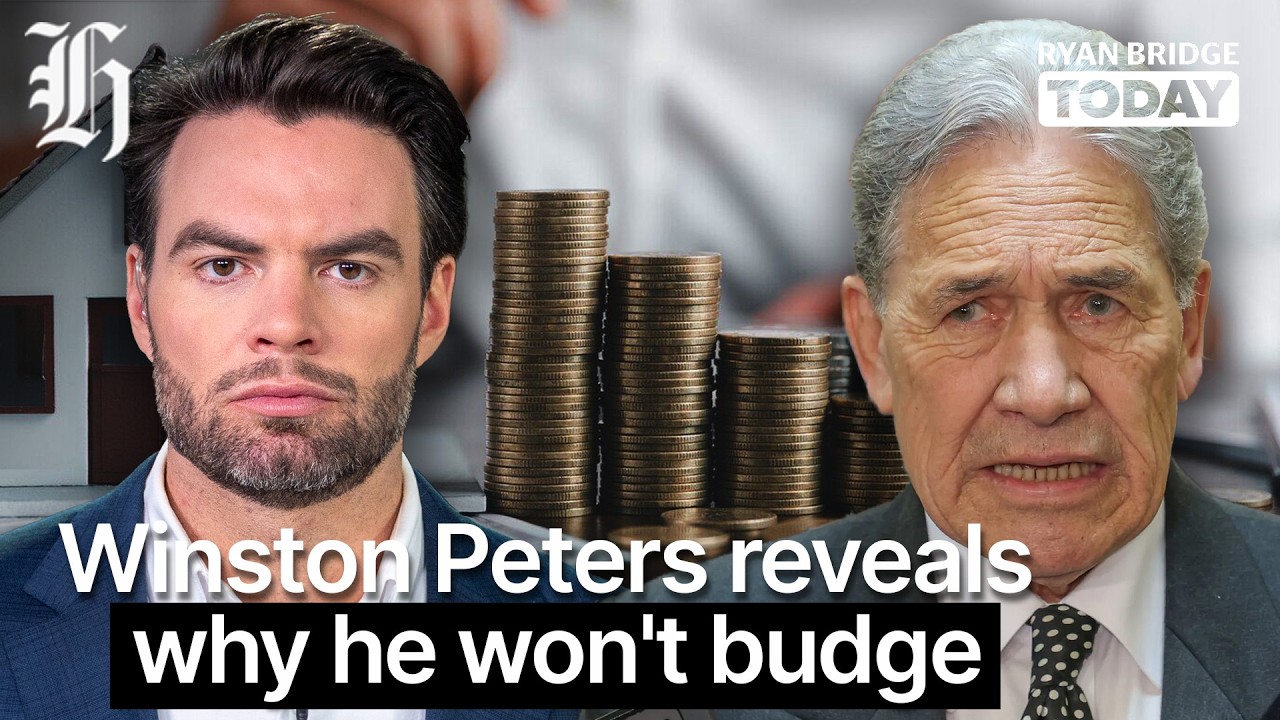 Winston Peters reveals why he won't budge on upping the retirement age | Ryan Bridge TODAY