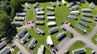 burnham on sea haven holiday park via drone dji 4 pro 4k