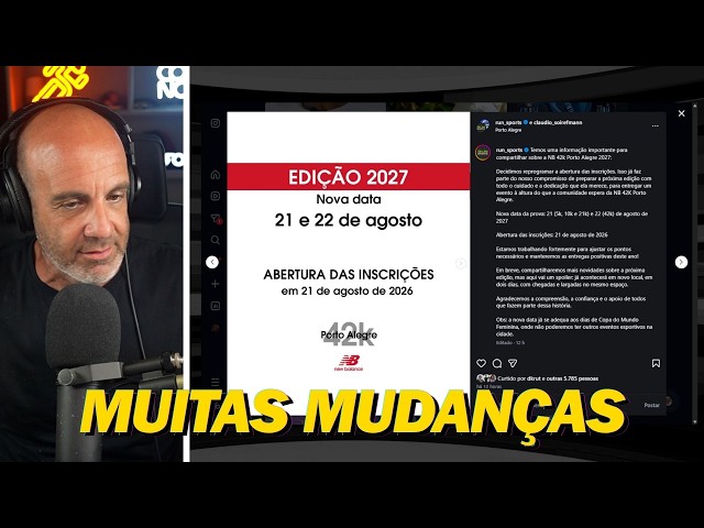 NB42K de Porto Alegre tem NOVA DATA e outras mudanças para 2027