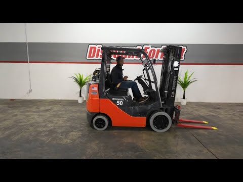 TOYOTA 8FGCU25 5,000lbs LP(Propane) #2613 – Forklift for Sale