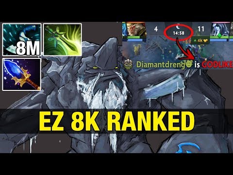 EZ 8K RANKED - Ace 8K MMR Plays Tiny With Butterfly - Dota 2
