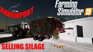 Ravenport Ep 20     Farming Simulator 19     Selling Silage