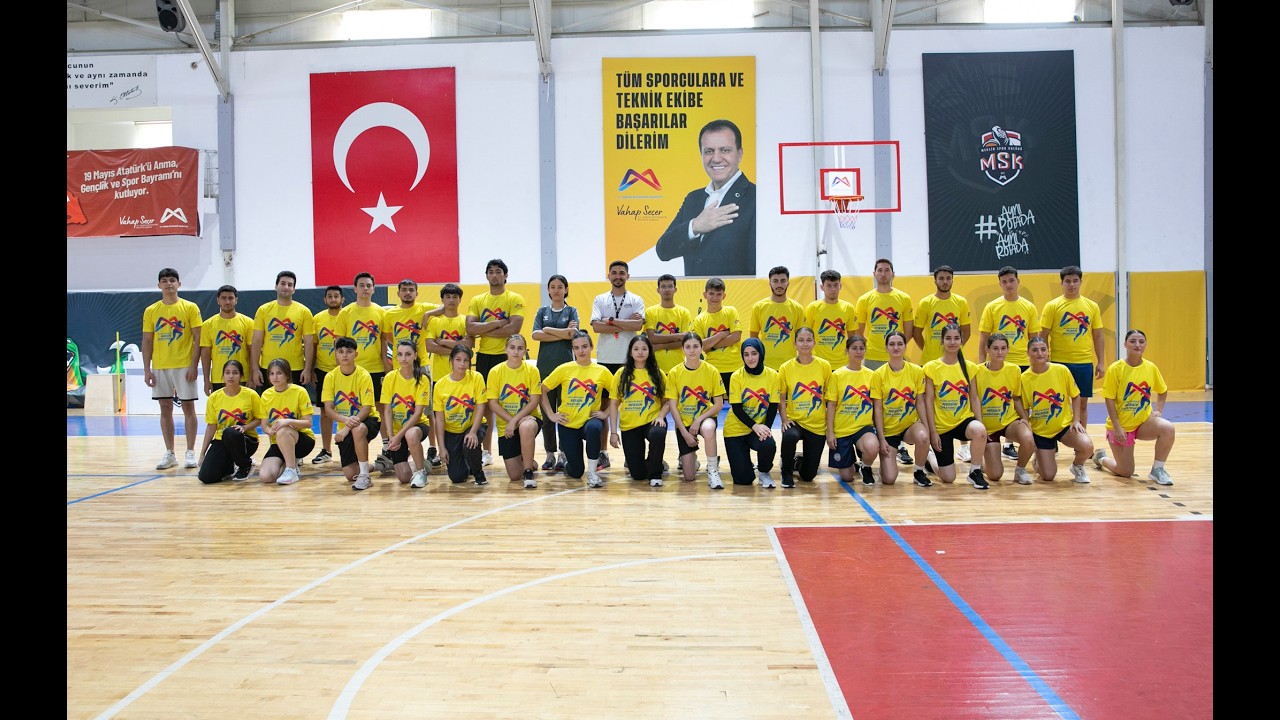 GENÇLER FİZİKİ YETERLİLİK SINAVLARININ PARKURLARINI MERSİN BÜYÜKŞEHİR’LE AŞIYOR