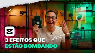 Como fazer efeitos do TIKTOK no CAPCUT do celular - RAIO-X, CLONE E STOP MOTION/GIF