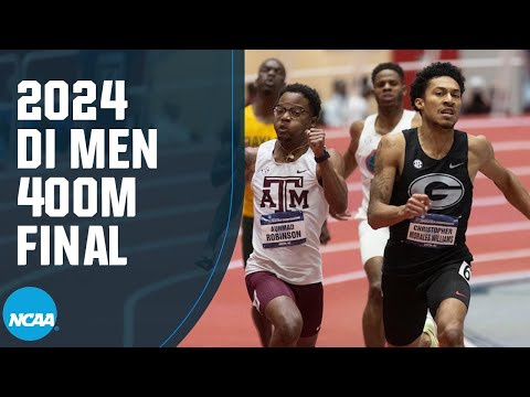 Men's 400m - 2024 NCAA indoor track and field championships