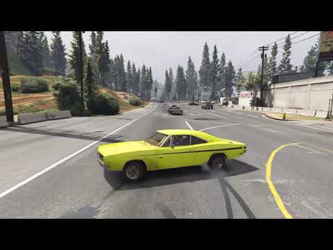 GTA V Muscle Cars III -  Crazy Larry's Dodge Charger 1969