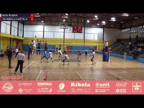 HRVATSKA SUPERLIGA: MOK Rijeka - OK Ribola Kaštela
