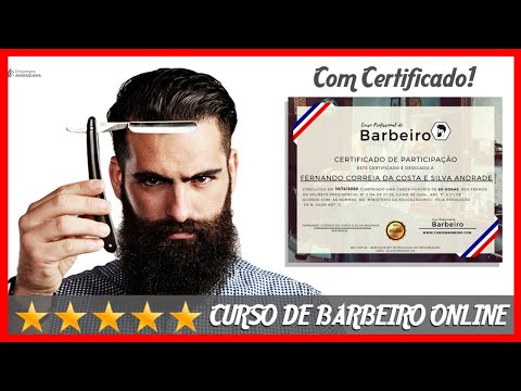💥Curso de barbeiro - Curso de barbeiro online - curso de instrutor de barbeiro - Curso barbeiro