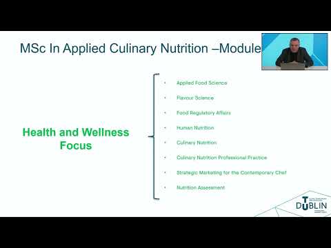 Postgraduate Courses in TU Dublin School of Culinary Arts & Food Technology