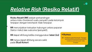 Thumbnail Uji Odds Ratio dan Risiko Relatif