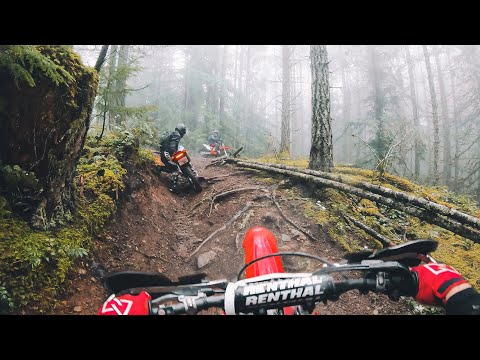 DIRT BIKE HEAVEN - Gnarly Alpine Ride