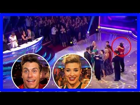 Strictly's gemma atkinson and gorka marquez kiss and make up on results show after public bust up