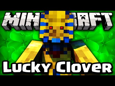 Piu - Minecraft - LUCKY CLOVER MUMMY CHALLENGE GAMES! (RuneScape Mod / Lucky Clover Mod)