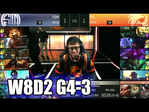 TSM vs Phoenix1 | Game 3 S6 NA LCS Summer 2016 Week 8 Day 2 | TSM vs P1 G3 W8D2 1080p