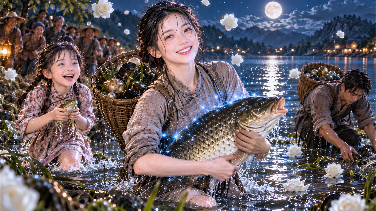 【FULL】八十年代寡婦剛從鬼門關回來，狠心繼母竟要把她賣給酒鬼換禮！誰知她當場折斷繼兄手腕，帶女兒分家搬進破船屋，靠水靈異能養蟹育珠，逆襲成水產女老闆！ #重生#異能#大女主