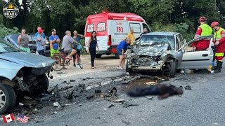 Top 195 Best Brutal Car Crash Moments 2025 – Idiots in Cars Get Instant Karma