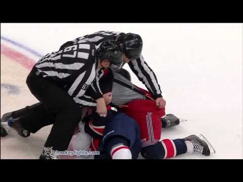 Matt Hendricks vs Sean Avery Dec 12, 2010