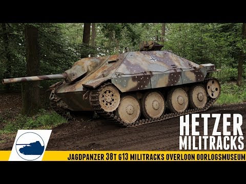 Jagdpanzer G13 Hetzer On the Move - Militracks 2018.