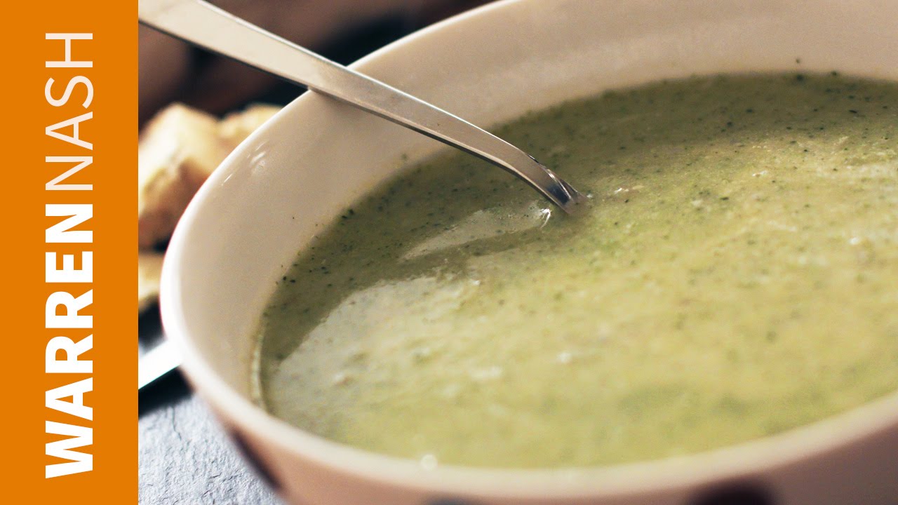 Watch video Broccoli and Stilton Soup Recipe - Winter Warmers - Recipes by Warren Nash Now Broccoli and Stilton Soup Recipe - Winter Warmers - Recipes by Warren Nash