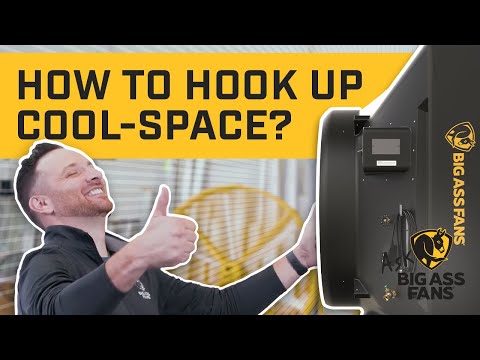 How do you hook up Cool-Space?