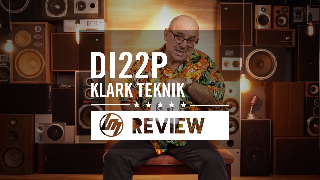 Klark Teknik DI20P Passive Stereo DI Box w/Midas Transformer