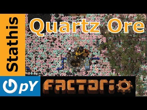 Factorio 0.17 - Pyanodon | Quartz Ore