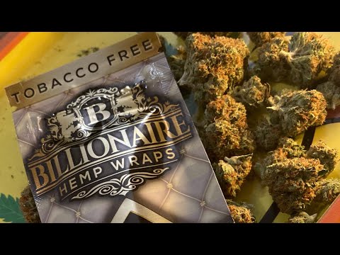 Billionaire Blunt Hemp Wrap! High quality hemp wrap? 😮‍💨🤔