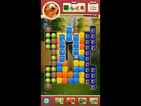 Toon Blast Level 7764 - NO BOOSTERS 🐻🐺🐱 | SKILLGAMING ✔️