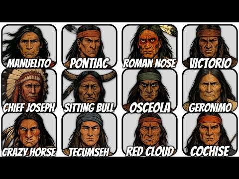 12 Deadliest NATIVE AMERICAN Warriors in History [RANKED]