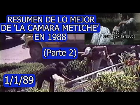 0406 Resumen Lo Mejor Camara Metiche '88 (Pt. 2 de 2) - Domingo Para Todos, 1 de Enero 1989