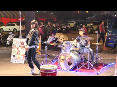 20170114 4K 歡歡&樂樂跳舞 台中經貿夜市-TT