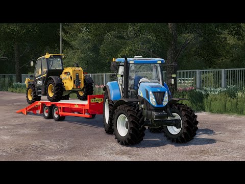 FS19 ~ Moving a JCB 542-70