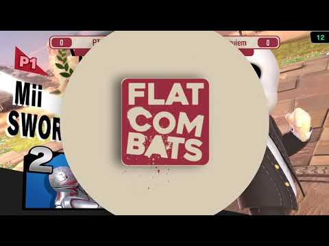 Flat Combats 4 Pools - Erin (Mii Swordfighter) Vs. Requiem (Dark Samus) SSBU Smash Ultimate